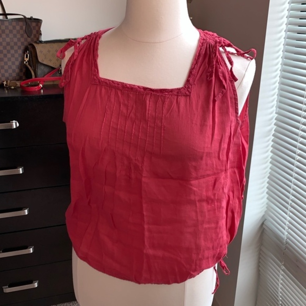 Linen Summer Top